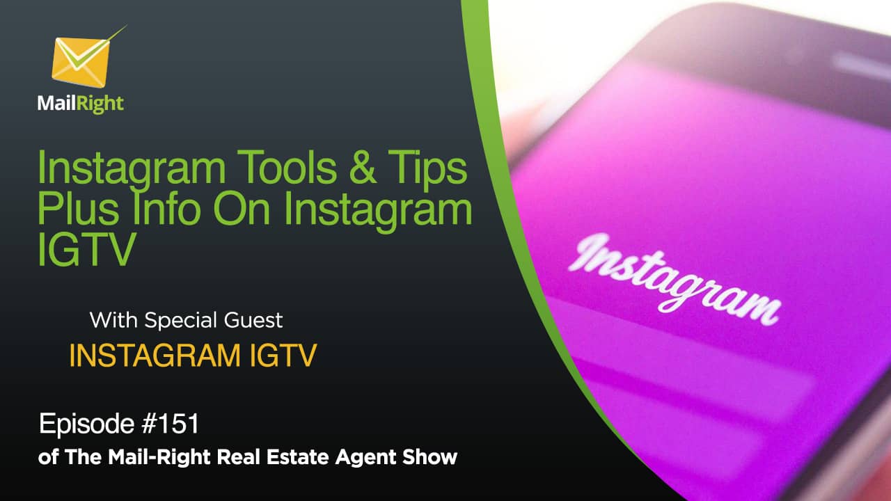 #151 Mail-Right Show Instagram Tools & Tips Plus Info On Instagram IGTV