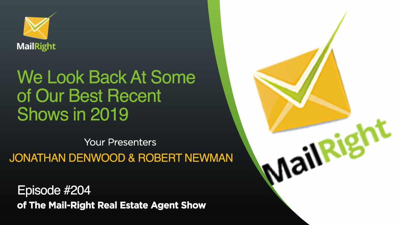 204 Mail-Right Show: We Look Back At Some Of Our Best Shows In 2019